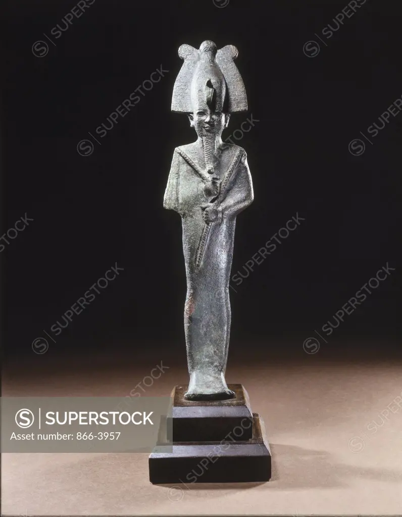 Large Bronze Figure of Osiris Eyptian Art Bronze Christie's, London