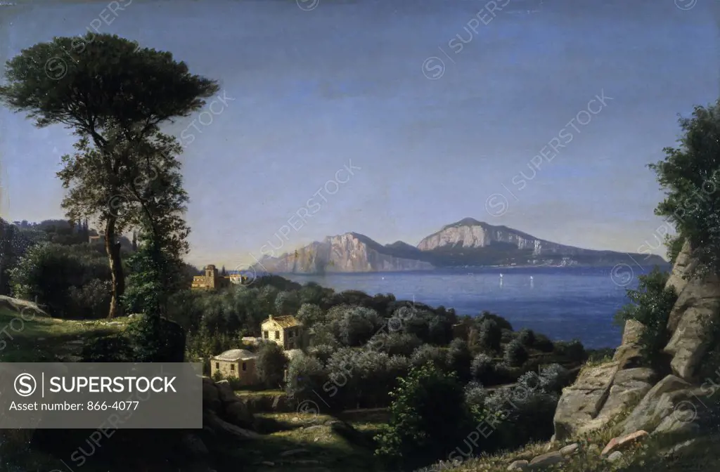 Italy, Campania, Sorrento, by Eller Rasmussen Eilersen, (1827-1912), England, London, Christie's Images