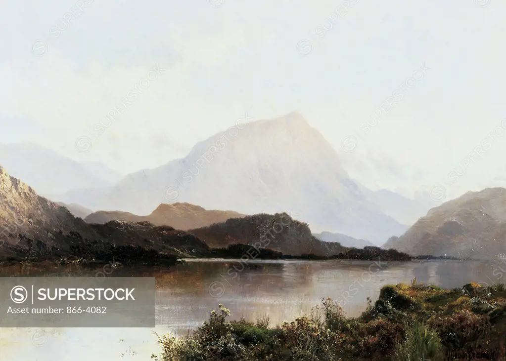 The Hills of Loch Lomond Alfred de Breanski (1869-1893 British) Oil on canvas Christie's Images, London, England