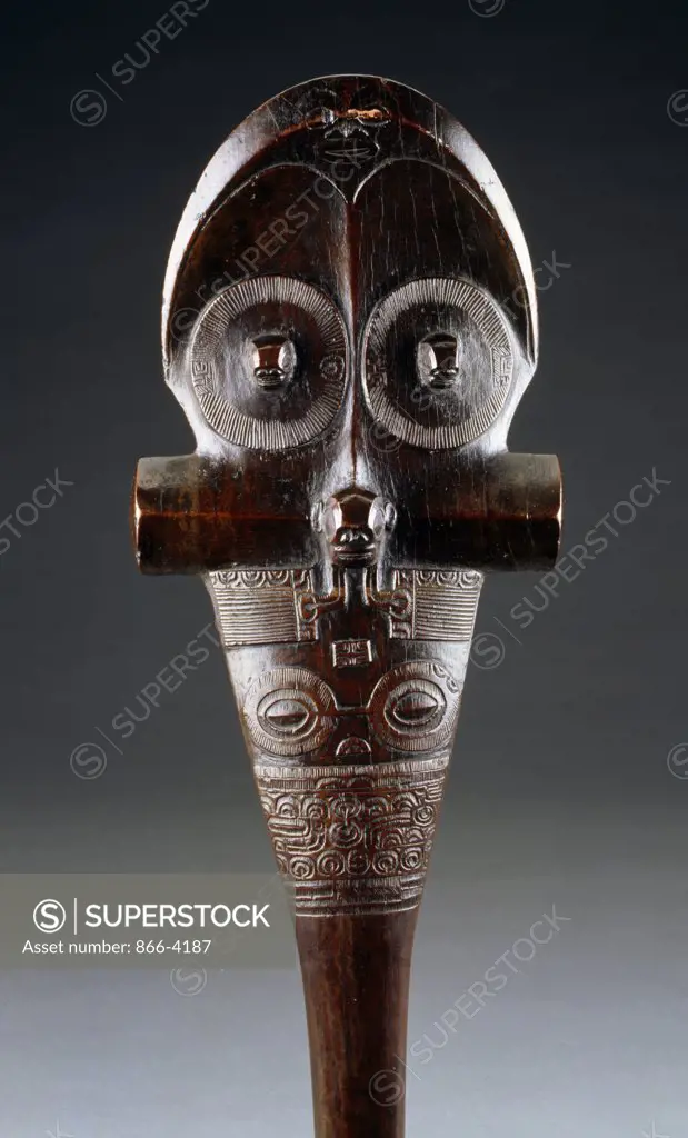 Marquesas Islands war club, made from Toa Wood, England, London, Christie's Images, Primitive Art