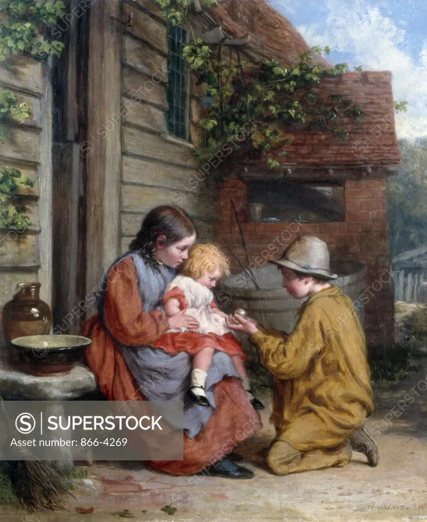 The Present, by William Bromley III, 1864, oil on canvas, (19th Century), England, London, Christie's Images