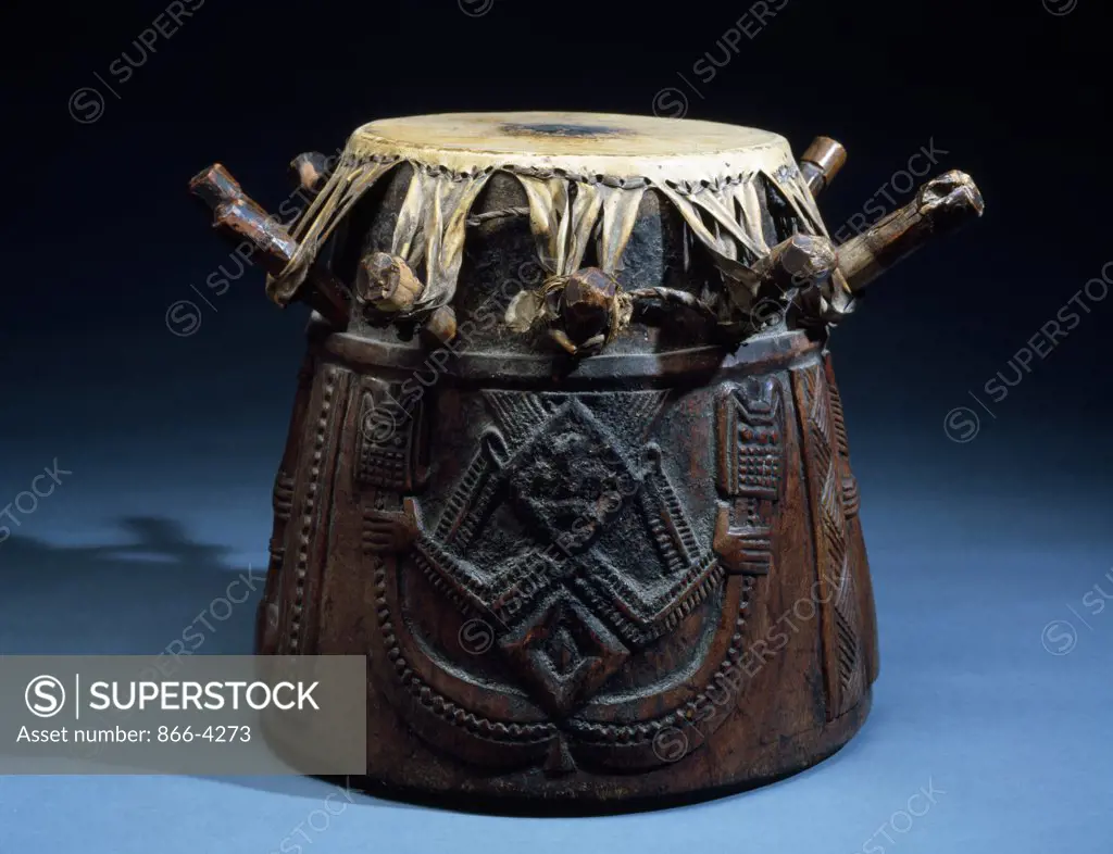 Yoruba Drum for Ifa Ijebu Area, from A Ijebu-Igbo, England, London, Christie's Images, Primitive Art