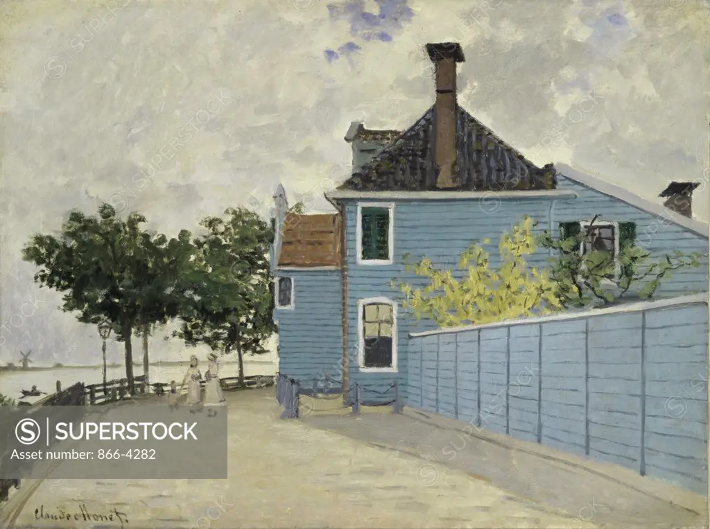 Maison Weue, Zaandau, La Claude Monet (1840-1926 French) Christie's, London