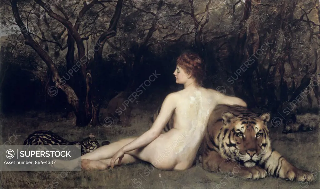 Circe S.D. 1855 John Collier (1850-1934 British) Oil on canvas Christie's Images, London, England