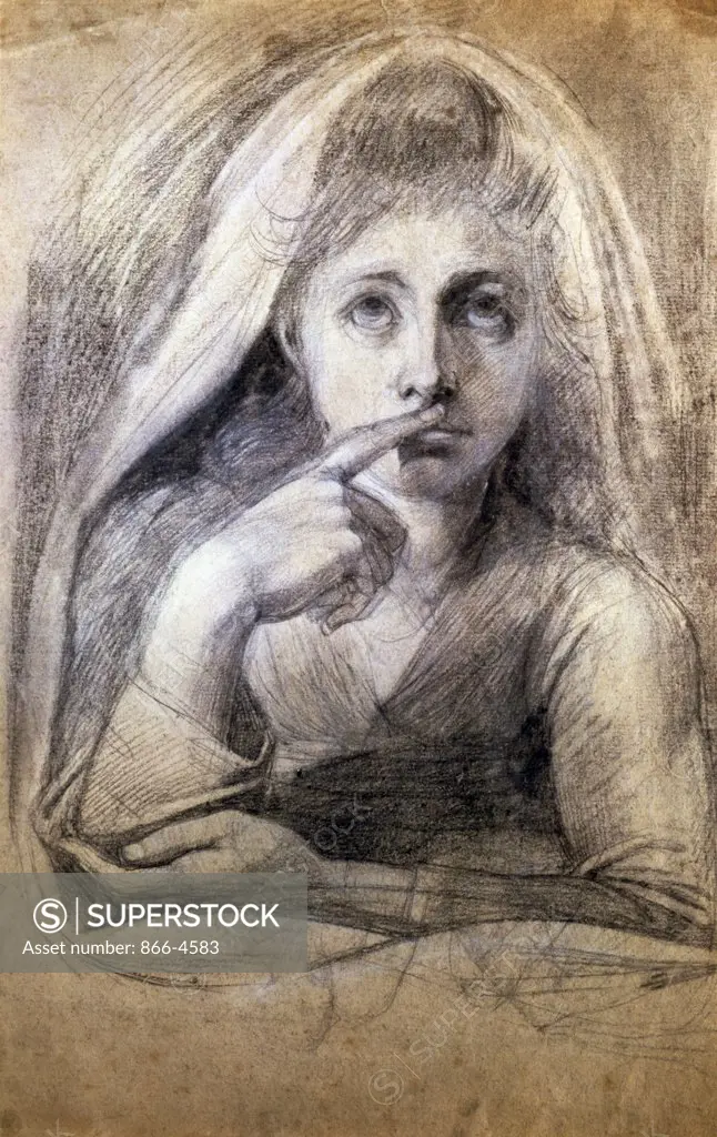 Martha Hess As Silence  Fuseli, Henry(1741-1825 Swiss)  