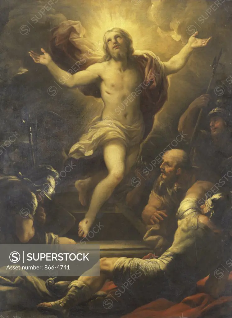 The Resurrection  Luca Giordano (1634-1705 Italian) Christie's Images, London, England