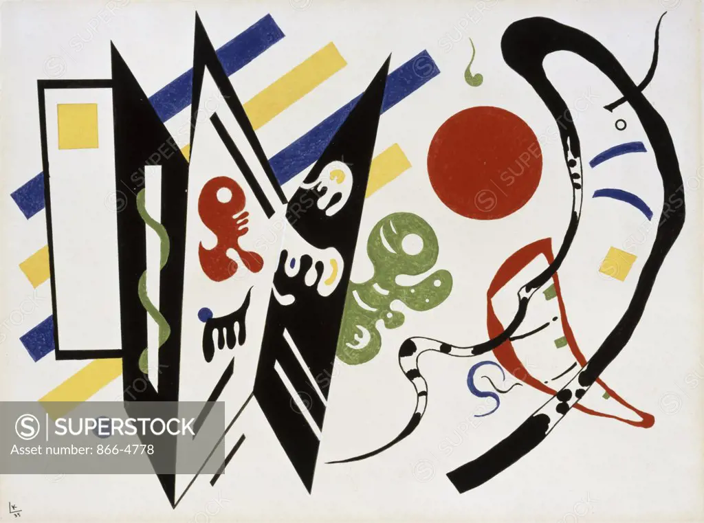 Reciproque  1935  Wassily Kandinsky (1866-1944/Russian)   