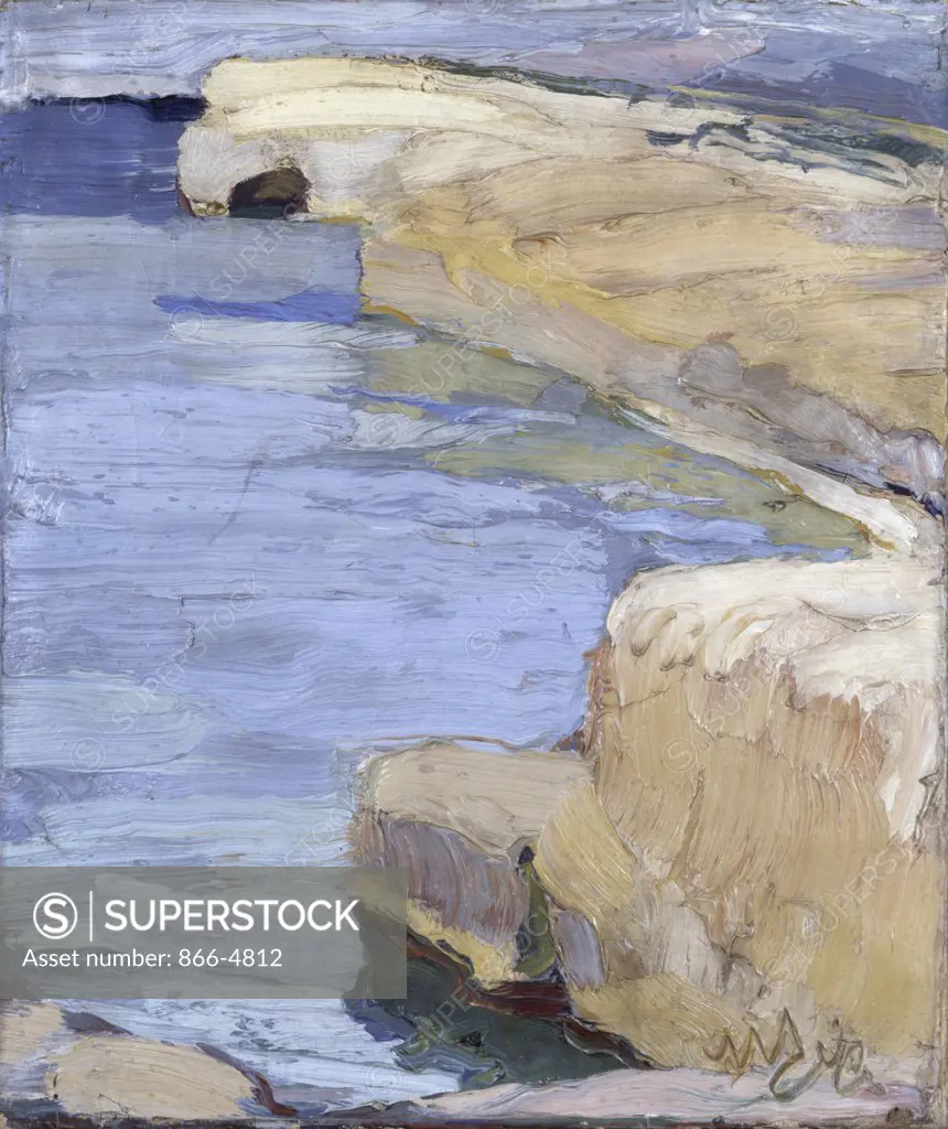 A Coastal Landscape Nicolas Lytras (1883-1927) Oil On Canvas Christie's Images, London, England