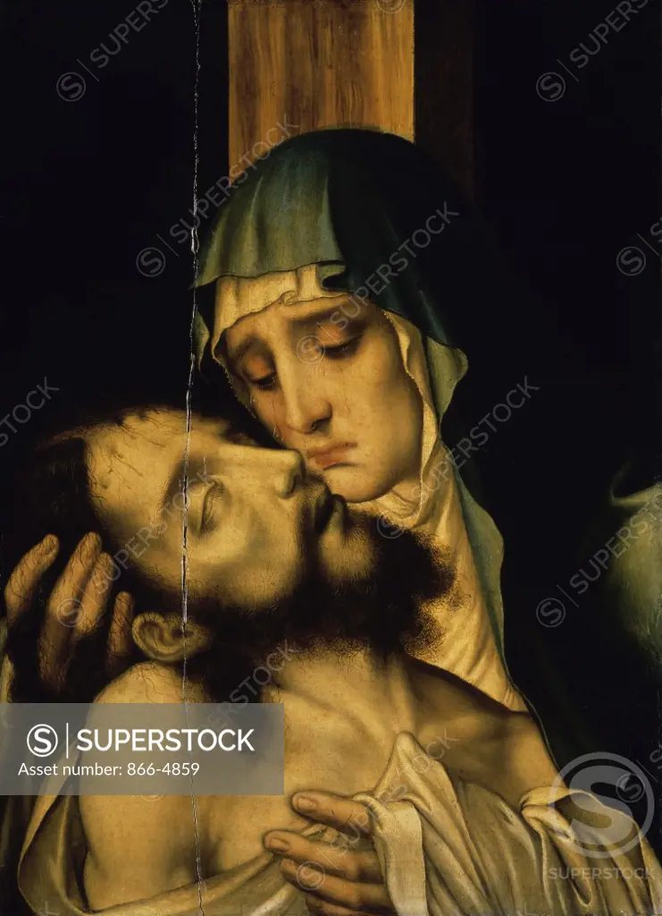 The Pieta  Luis de Morales (act. 1539-1591/Spanish)  Christie's Images 