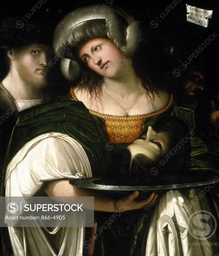 Judith with the Head of Holofernes Francesco Ortensi di G. Prato (1512-1562/Italian)  