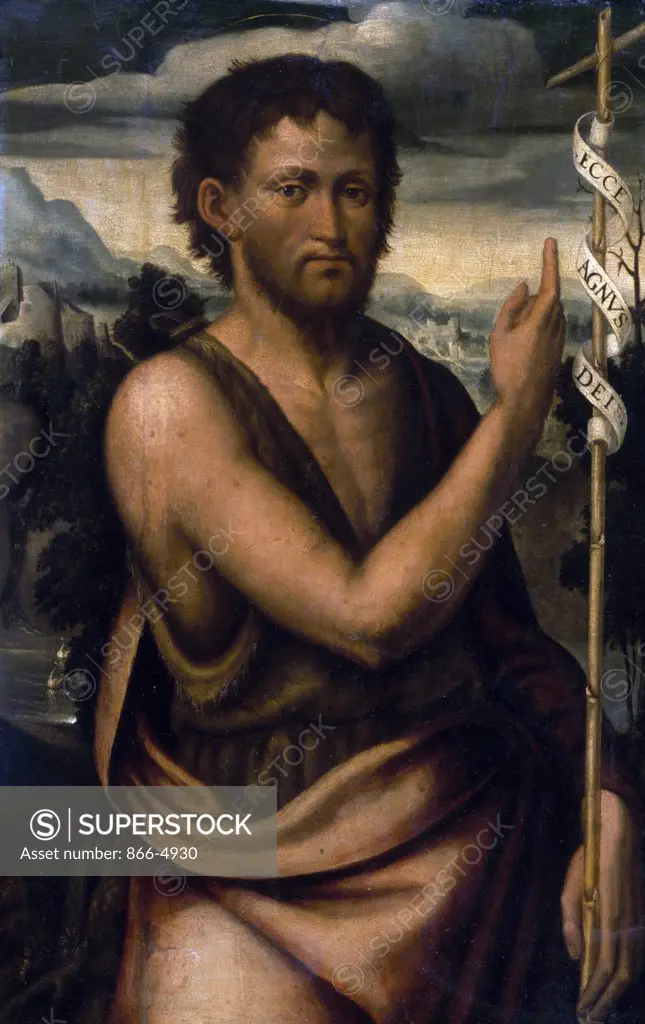 Saint John Baptist by Circle of Bartolomeo Ramenghi, painting, (1484-1542), UK, England, London, Christie's Images