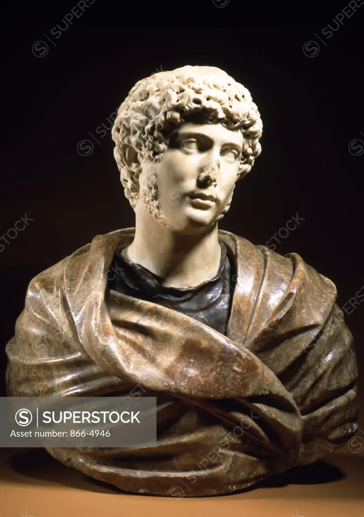 A Roman Bust of an Antonine Prince  Roman Art 