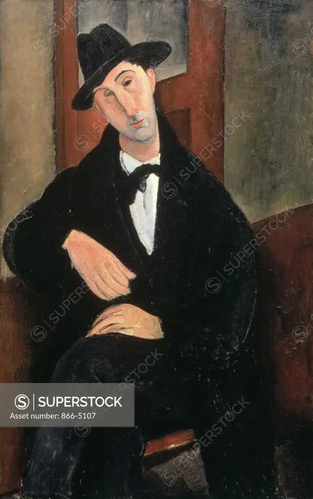 Portrait Of Marco Varvogli  Modigliani, Amedeo(1884-1920 Italian) Christie's Images, London, England 