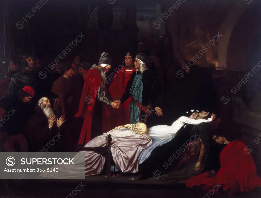 Capulets Over The Dead Bodies Of Romeo And Juliet Lord Frederic Leighton (1830-1896 British) Christie's Images, London, England