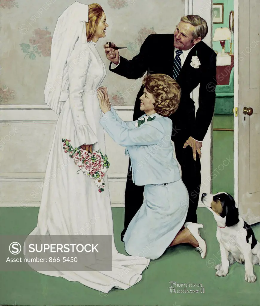 Bride To Be Norman Rockwell (1894-1978 American) Oil on canvas