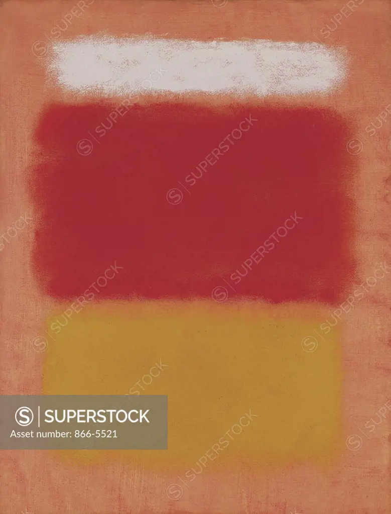 Untitled Mark Rothko (1903-1970 American) Oil on paper on canv