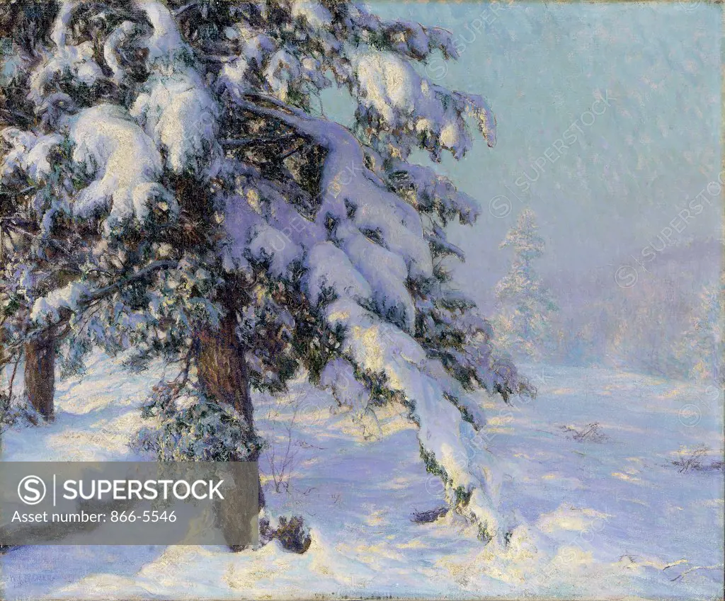 Snow - Laden Walter Launt Palmer (1854-1932 American) Oil on canvas