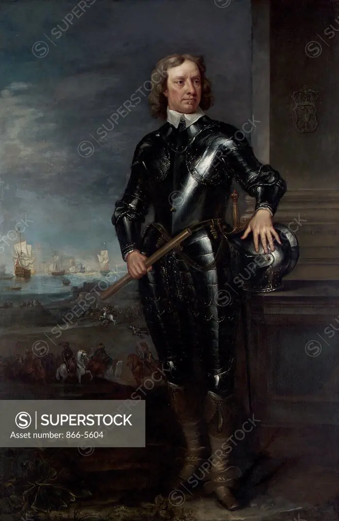 Portrait of Oliver Cromwell (1599-1658), Lord Protector of England Probably English School (Late 1650s)