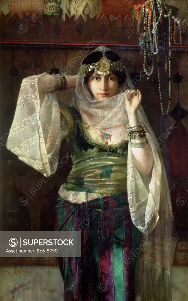 The Queen Of The Harem, Ferdinand Max Bredt (1868-1921), Oil On Canvas
