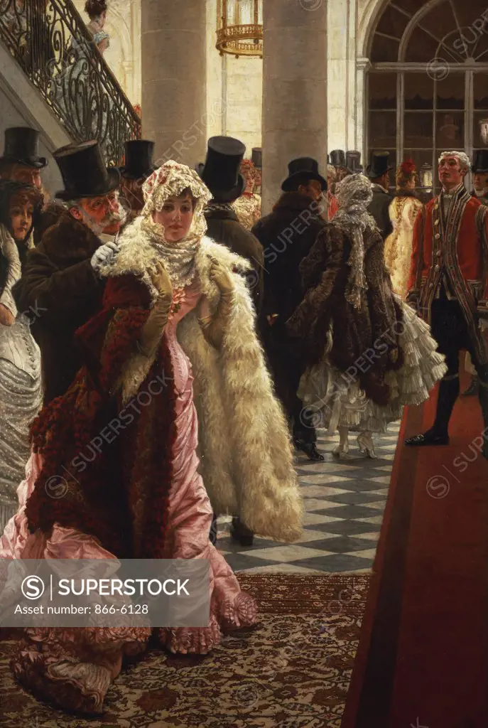The Woman of Fashion, or La Mondain. James Joseph Tissot (1836-1902). Oil on canvas.