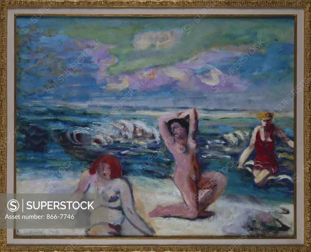 The Bathers. Roderic O'Conor (1860-1940). Oil on canvas, 25 1/2 x 31 3/4in.