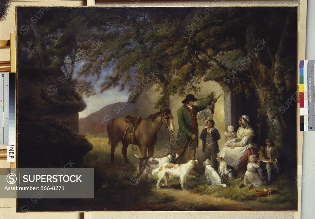 The Sportsman's Return. George Morland (1763-1804). Oil on canvas, 102.5 x 139.7cm.