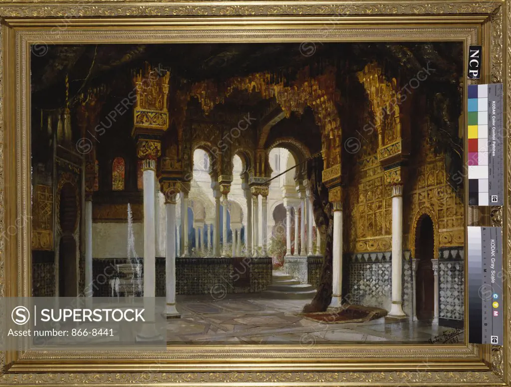 Constantinople. Henri Devieux (1839-1898). Oil on canvas, 40 x 65cm.