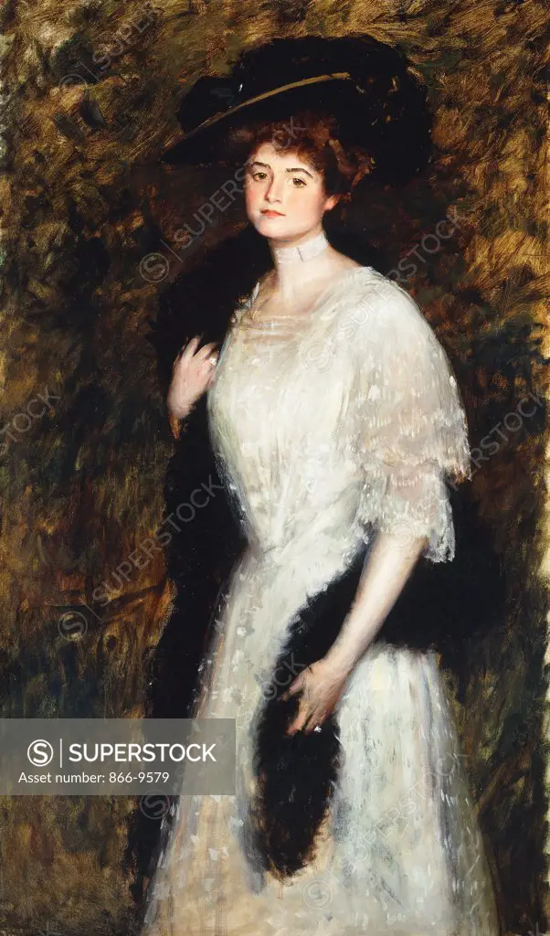 Mrs. Helen Dixon. William Merritt Chase (1849-1916). Oil on canvas. 152.7 x 91.4cm