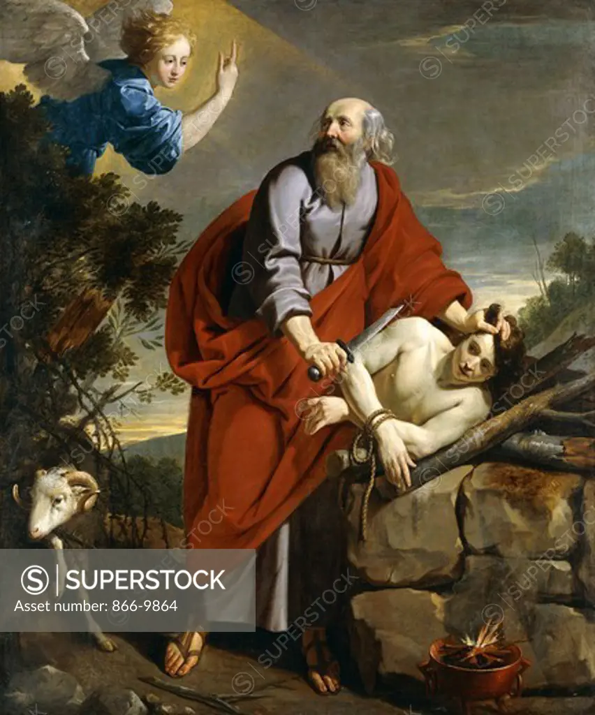 The Sacrifice of Isaac. Philippe de Champaigne (1602-1624). Oil on canvas. 179.8 x 149.5cm