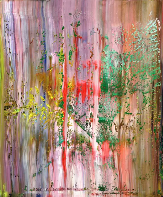 Untitled (654/1). Gerhard Richter (b.1932). Oil on canvas. Executed in 1988. 120 x 101.2cm.