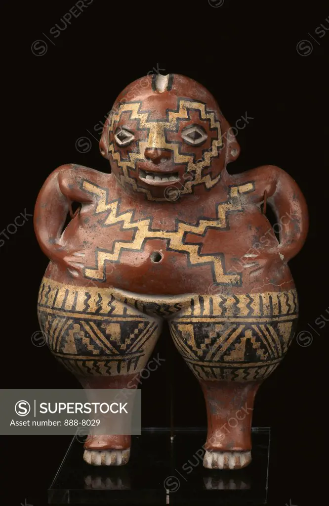 Fertility Figure c. 800 B.C.-200 A.D. Chupicuaro, Western Mexico Ceramic Pre-Columbian Collection of The Museum of Contemporary Art, Jacksonville, Florida