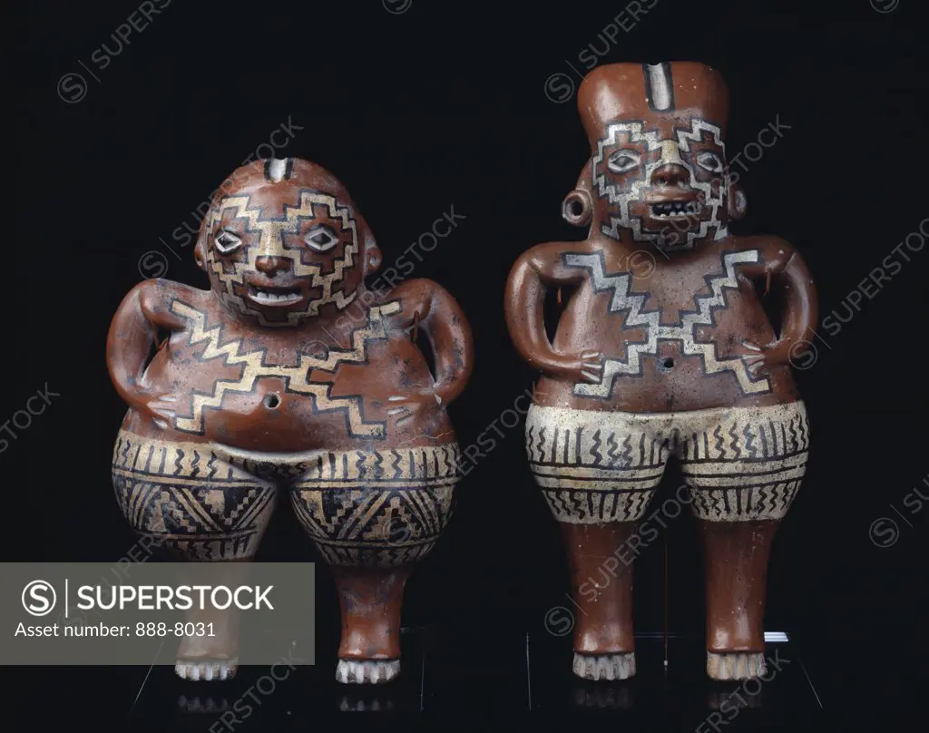 Fertility Figures Chupicuaro, Western Mexico c.800 B.C.-200 A.D. Pre-Columbian Ceramic Collection of The Museum of Contemporary Art, Jacksonville, Florida 