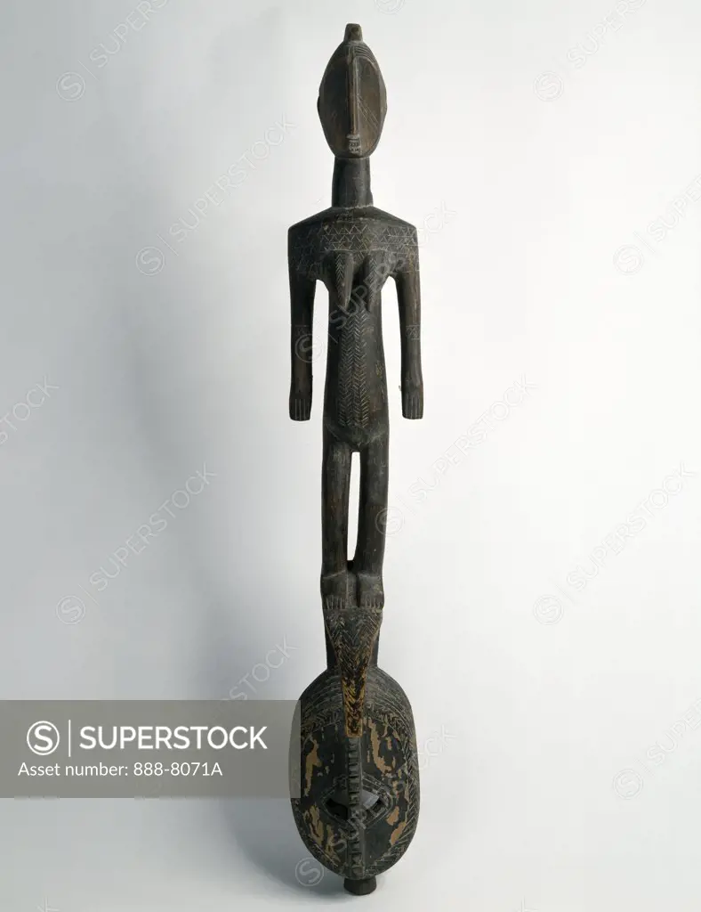 Mossi and Bobo statue from Mossi Culture,  Upper Volta,  USA,  Florida,  Jacksonville,  The Museum of Contemporary Art,  African Art Collection