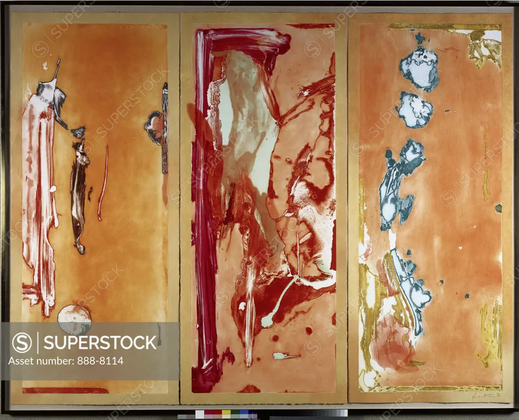 Gateway by Helen Frankenthaler, colored etching, 1988, b.1928, USA, Florida, Jacksonville, Collection of The Museum of Contemporary Art