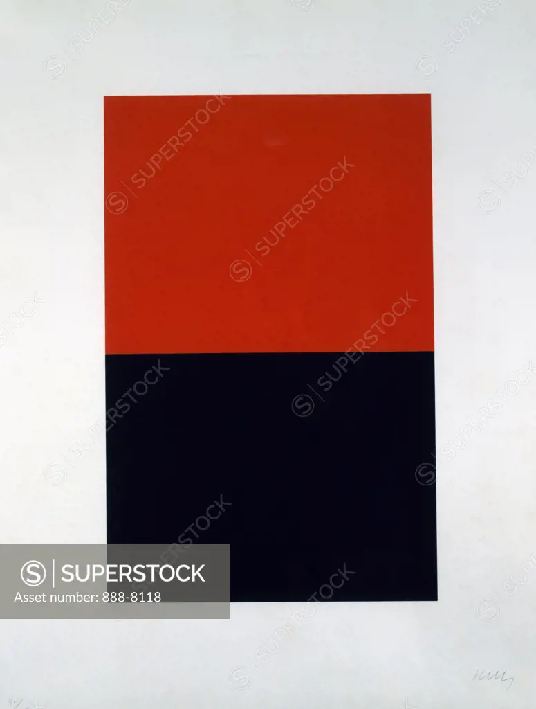 Orange Black by Ellsworth Kelly, silkscreen, 1971, b.1923, USA, Florida, Jacksonville, Collection of The Museum of Contemporary Art
