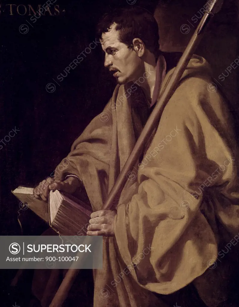 Saint Thomas 1618-1620 Diego Velasquez (1599-1660 Spanish) Oil on canvas 