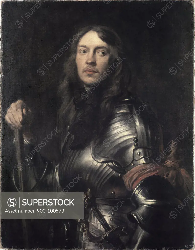 Portrait of an Armored Warrior  Anthony van Dyck (1599-1641 Flemish) 