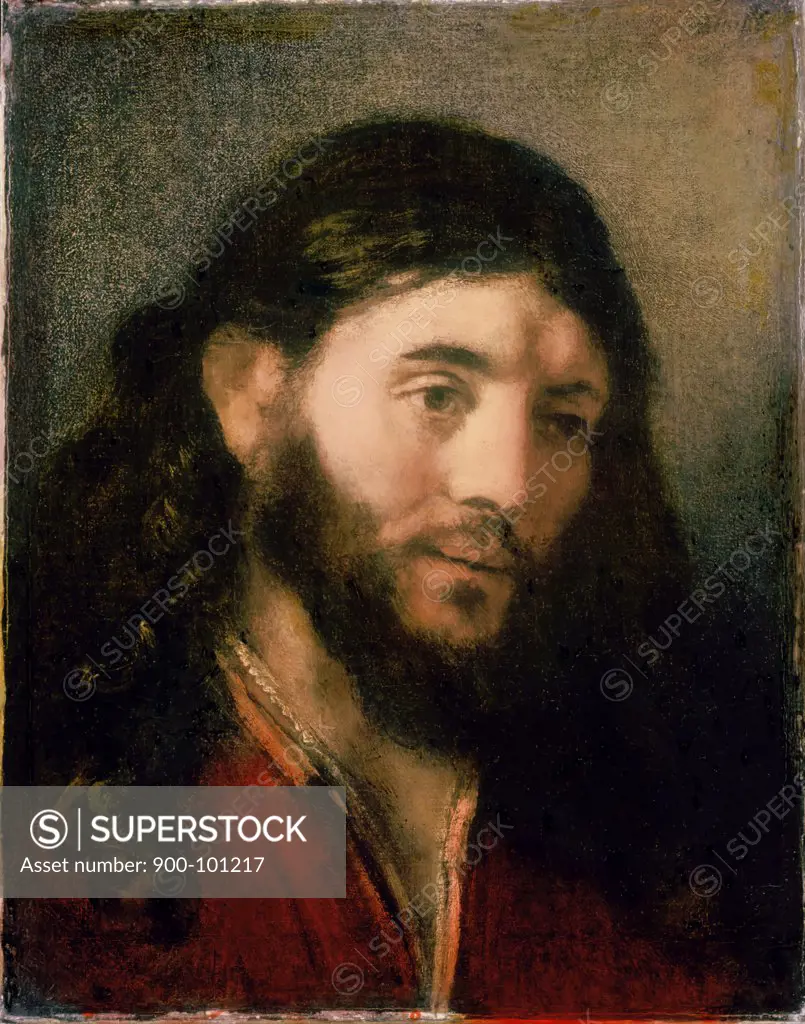 Head of Christ Rembrandt Harmensz van Rijn (1606-1669/ Dutch) Oil on canvas  
