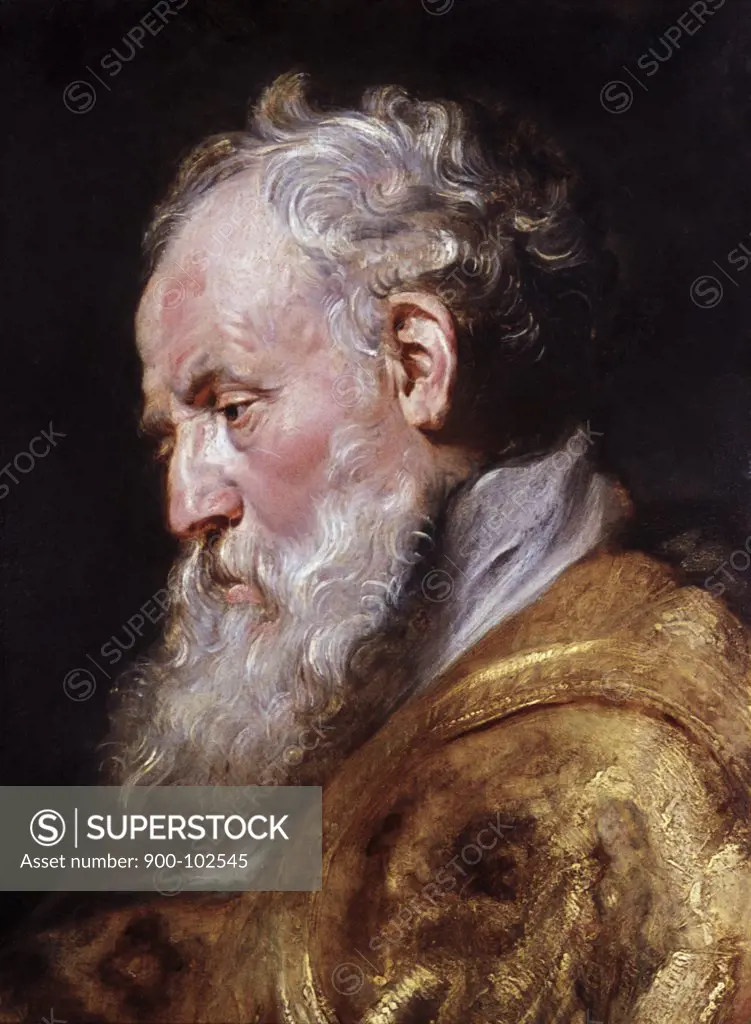 Saint Ambrose Peter Paul Rubens (1577-1640/Flemish) Oil on Canvas