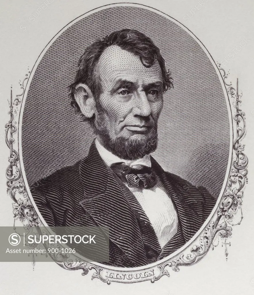 Abraham Lincoln American History Engraving
