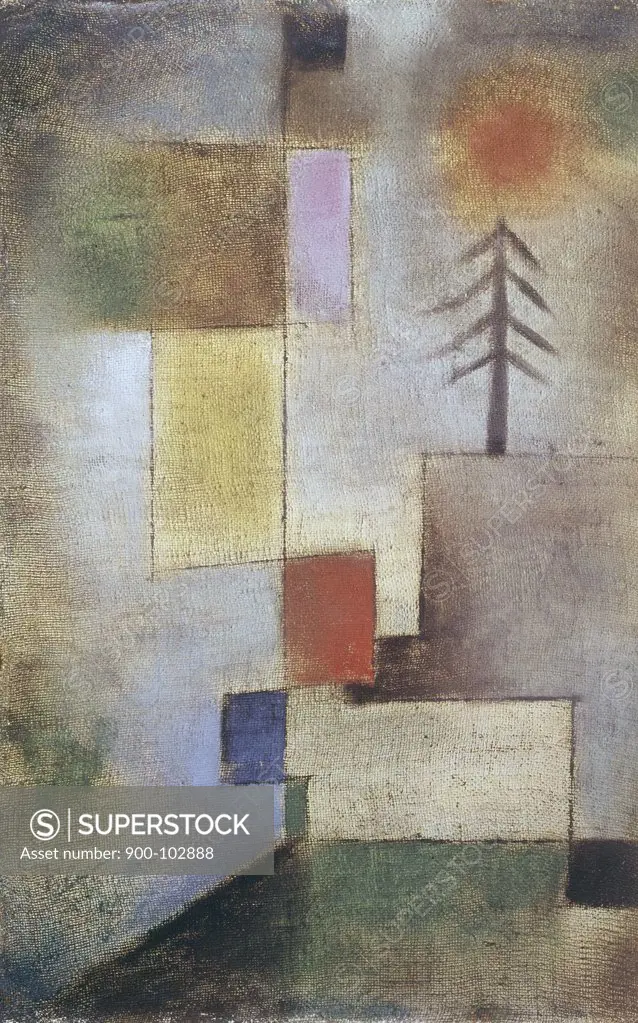 Small Pine Tree Paul Klee (1879-1940 Swiss)