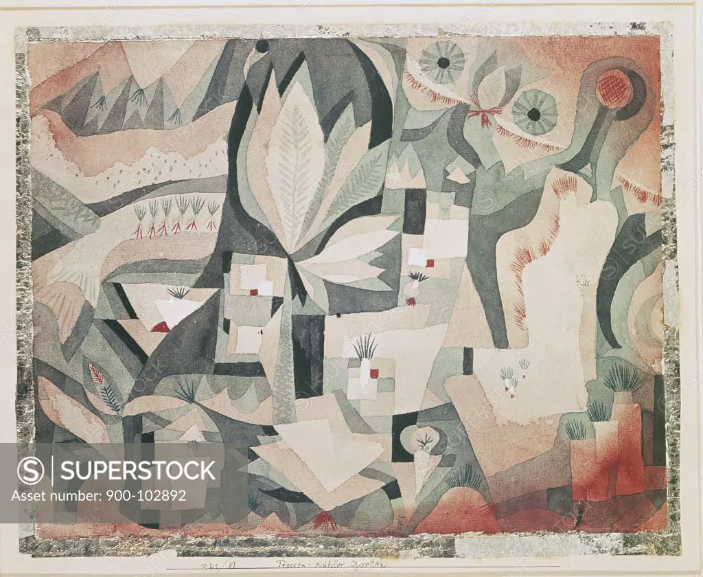 Garden Paul Klee  (1879-1940/Swiss) 