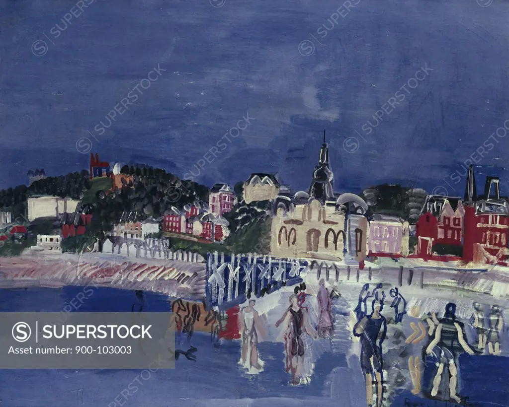 Trouville by Raoul Dufy, 1877-1953