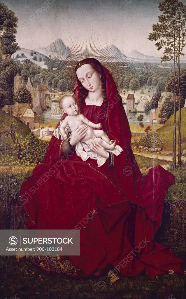 Our Lady of the Beautiful Country by Hans Memling, (15th century)