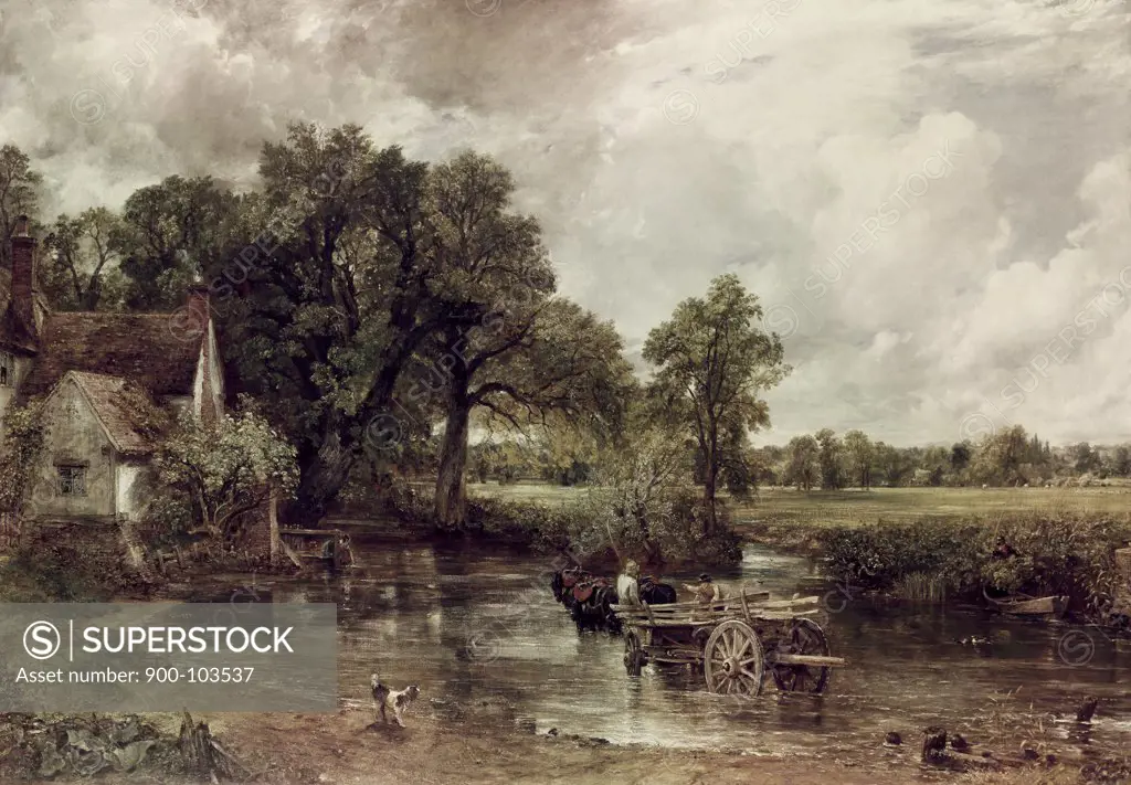 The Haywain S D 1821 John Constable (1776-1837 British) Oil On Canvas National Gallery, London, England