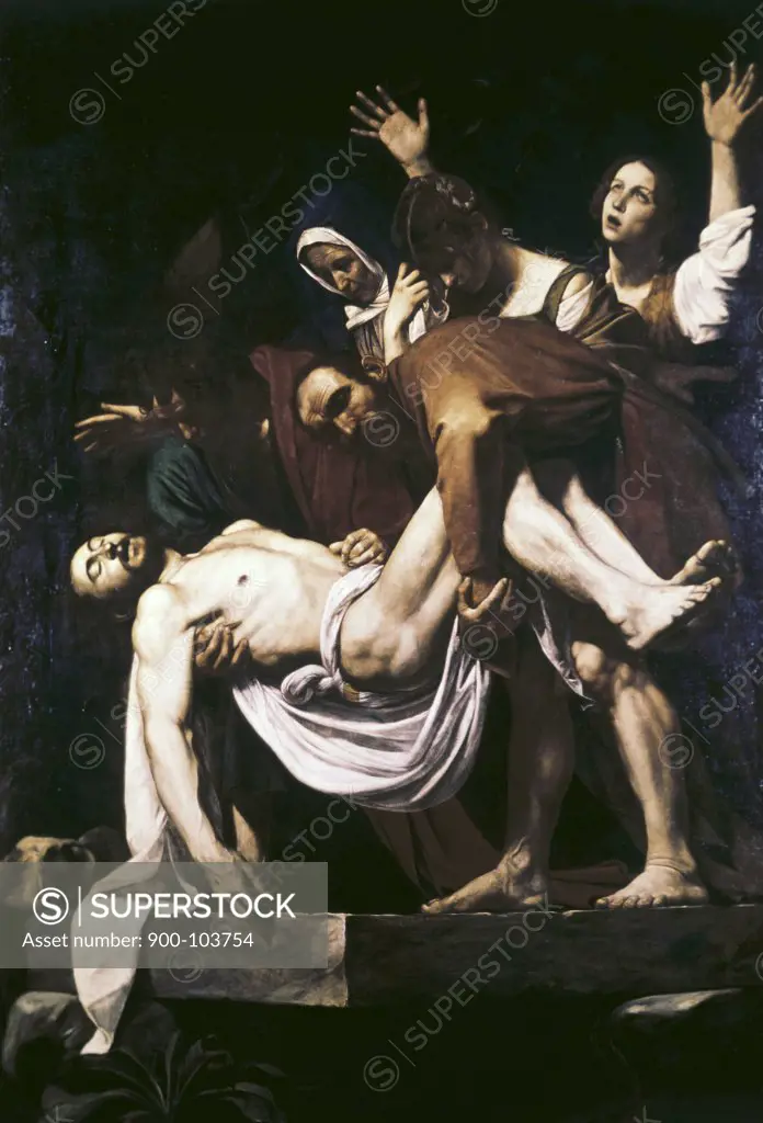 The Deposition Michelangelo Merisi da Caravaggio (1573-1610/Italian) Vatican Museums and Gardens, Vatican