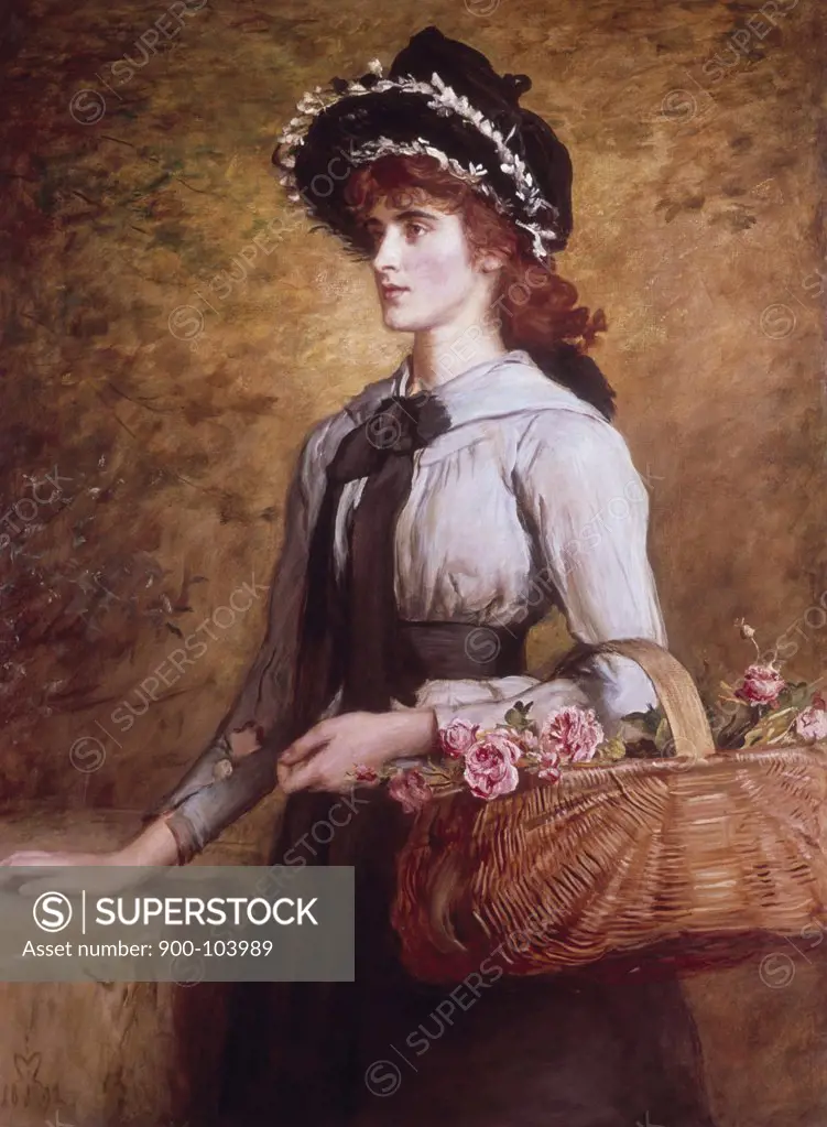 Sweet Emma Moreland  Millais, John Everett(1829-1896 British)  