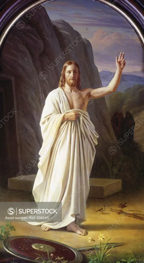 The Resurrection Carl Christian C. Hansen (1804-1880 Danish) 