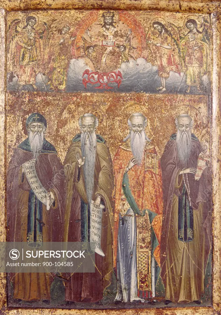 The Saints 16th C. Icons Wood