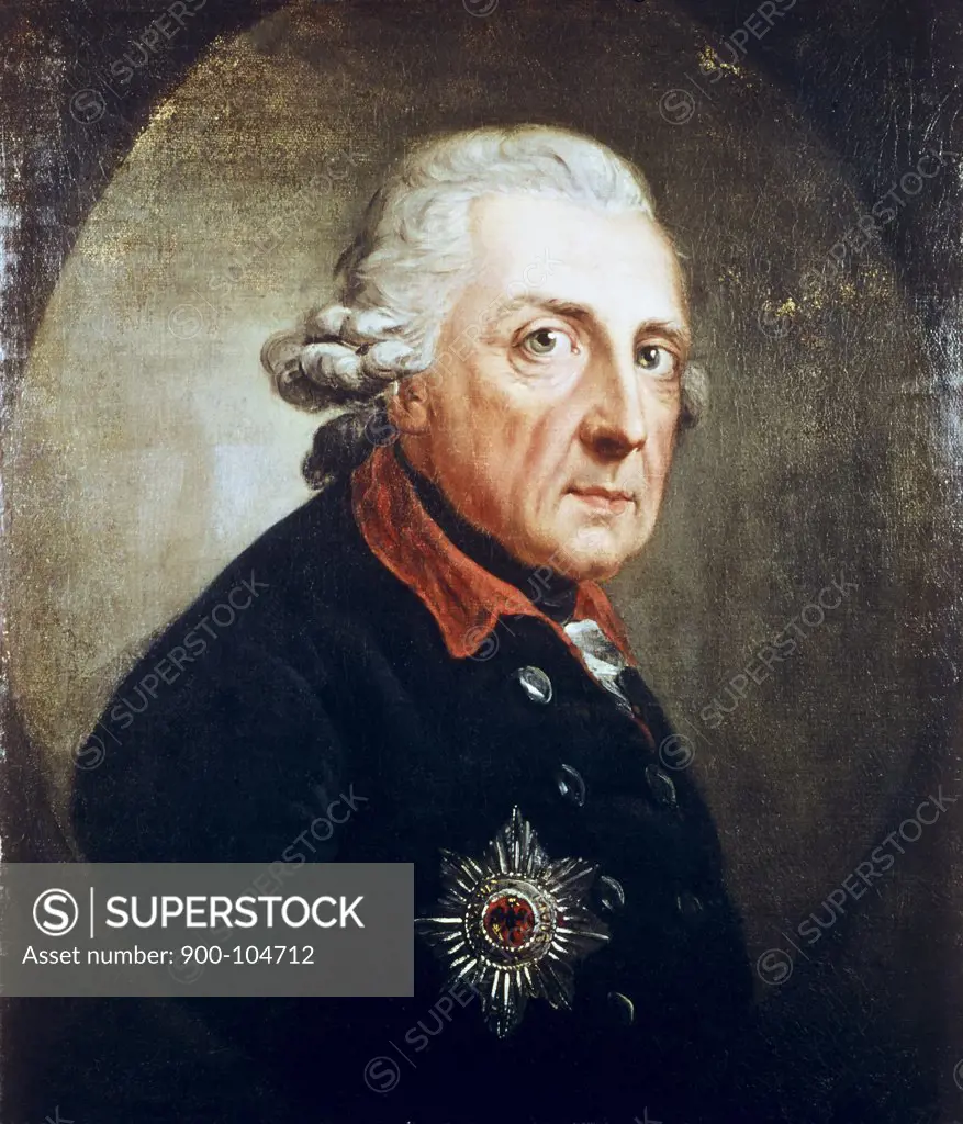 Frederick the Great Anton Graff (1736-1813 Swiss) 